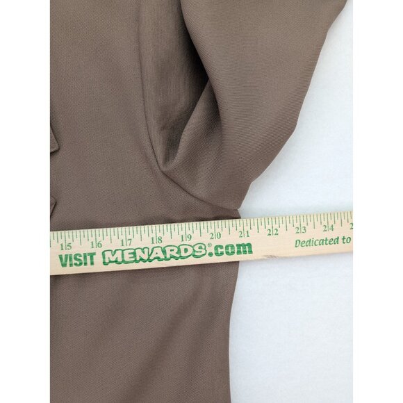 Alfred Dunner Women's Blazer Jacket Size 8 Beige Unlined Lightweight - Picture 7 of 14